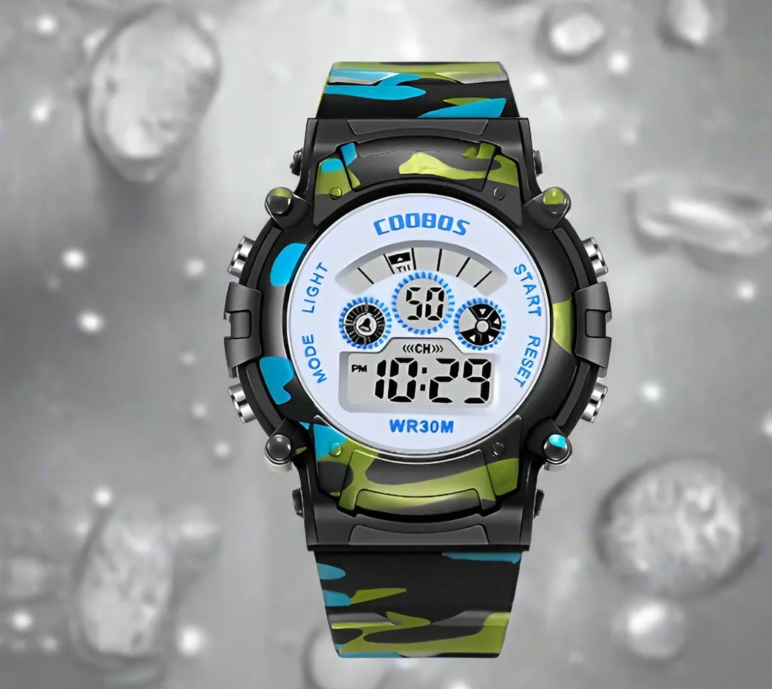 Student Sports Waterproof Children  Electronic Watch