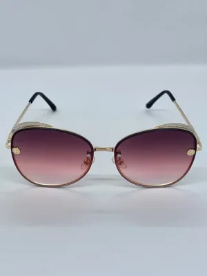 Sunglasses crystal edged