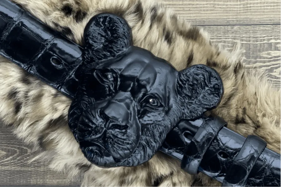 The Nellie Buckle in Black