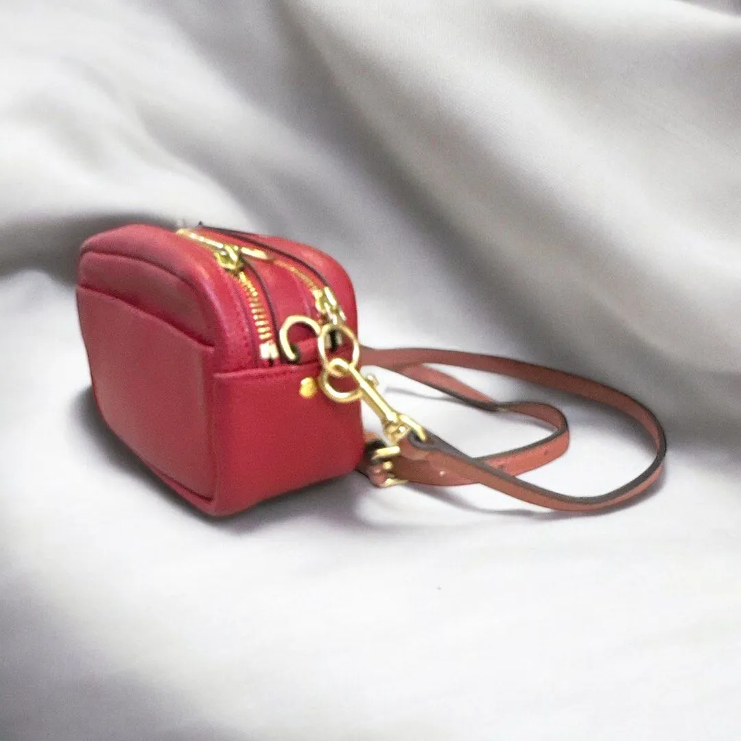 Toryburch red shoulder bag (9 x L16 x W7 cm)