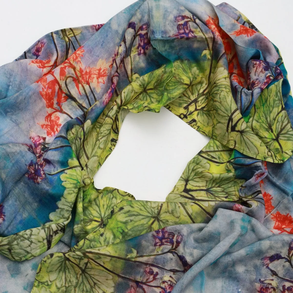 Under the Blue Sky Cotton Scarf