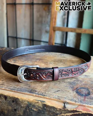 Vogt Tooled Bison Belt