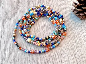 Wrap Bracelet Bohemian Jewelry Boho Bracelet Bracelets for Women Mala Bracelet Seed Bead Bracelet
